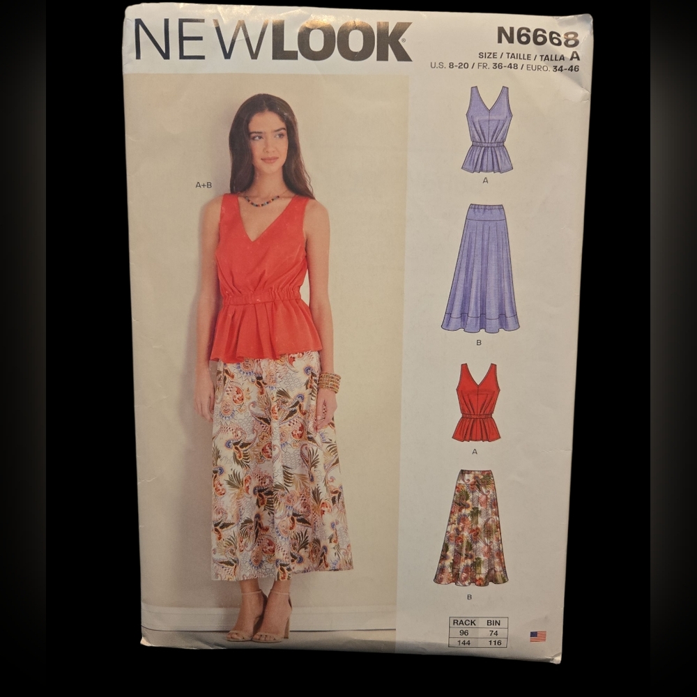 New Look Women's Floral Maxi Skirt - Multicolor